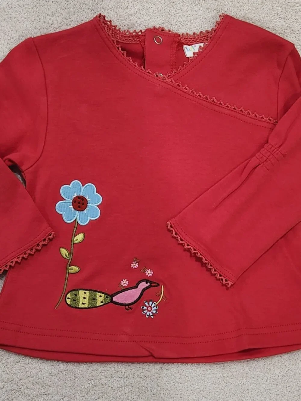 Lil' Jellybean - Girls' 2-Pc Peacock Corduroy Pant Set